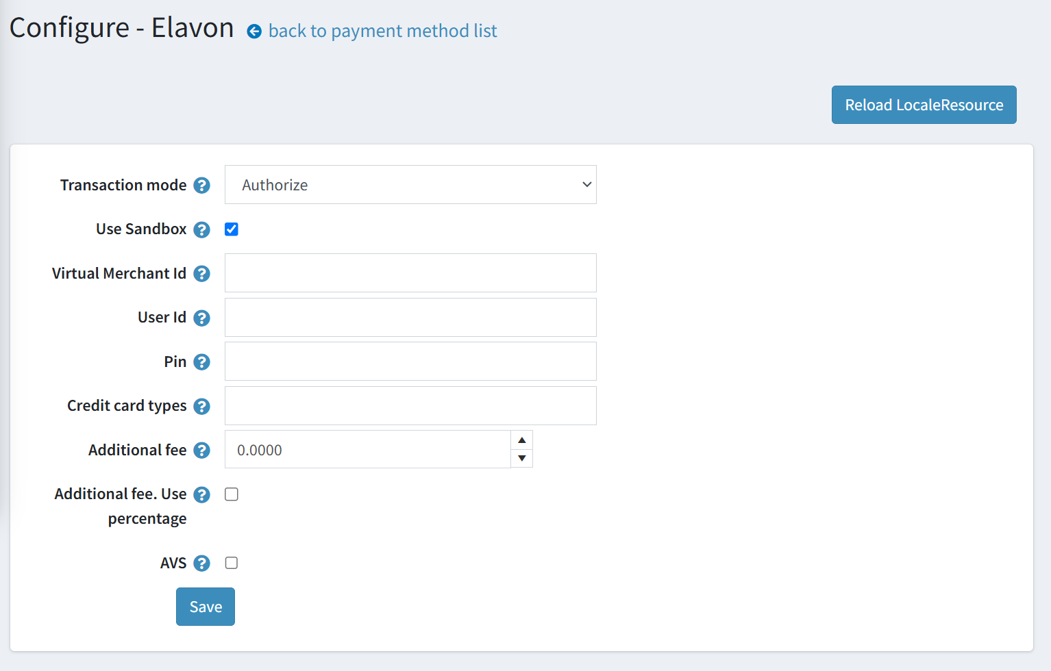 FAQ plugin main configuration