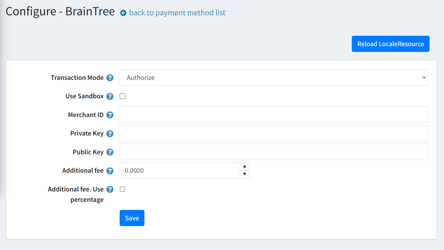 FAQ Plugin Main Configuration
