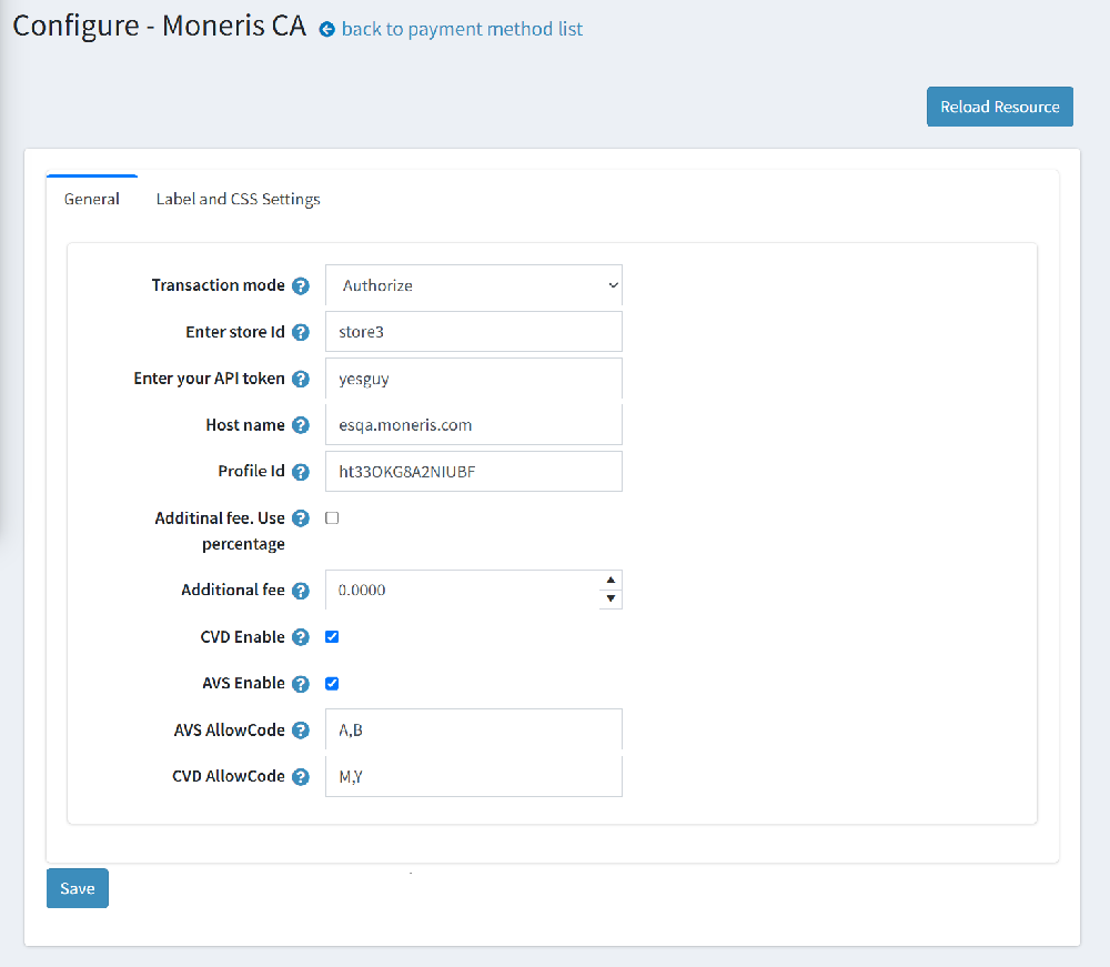 FAQ Plugin Main Configuration
