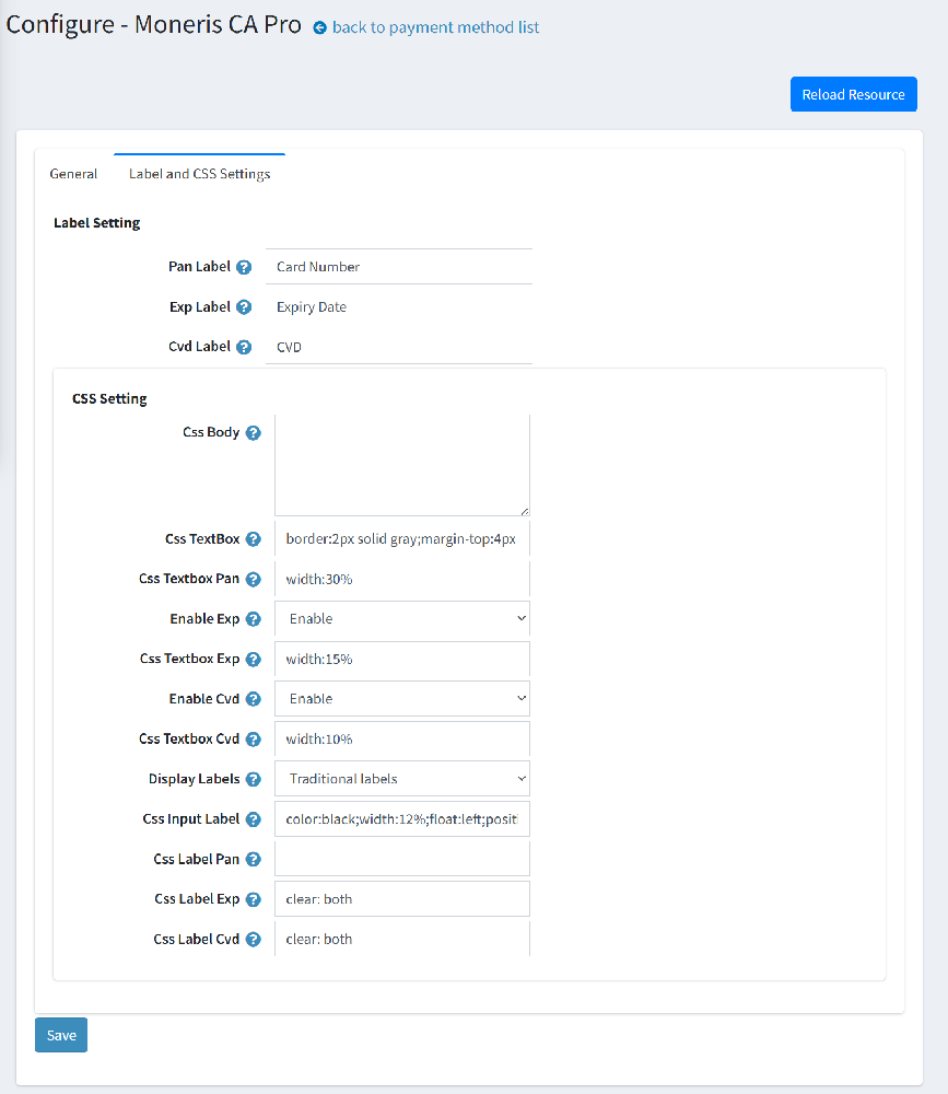 Customize Labels and Styles
