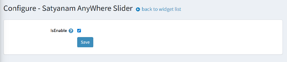 FAQ Plugin Main Configuration